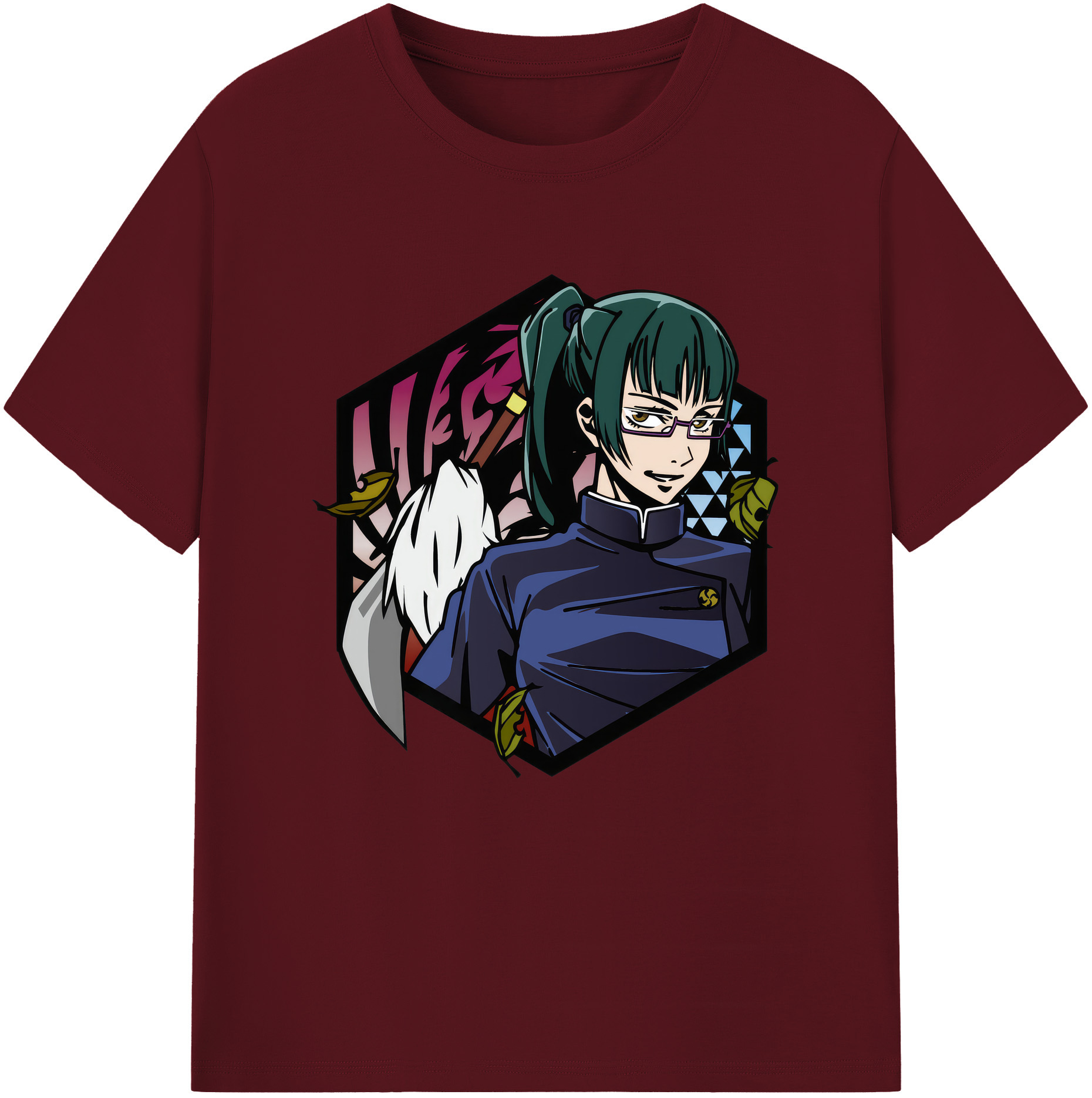 （画像用） 呪術廻戦 Jujutsu Kaisen 綿100％半袖Tシャツ（フロントプリント）